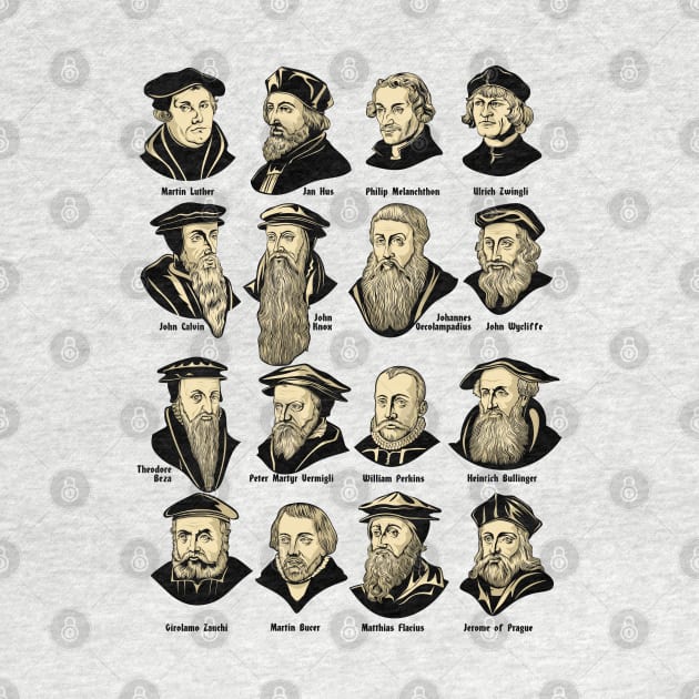 Pantheon of European Reformers by Reformer